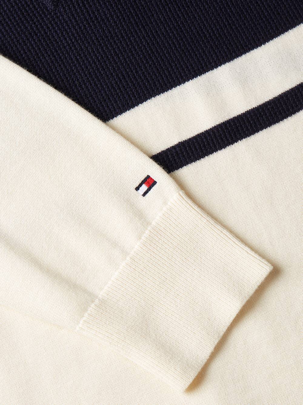 Tommy Hilfiger Colorblock Graphic Pullover Letzte 2 Tage