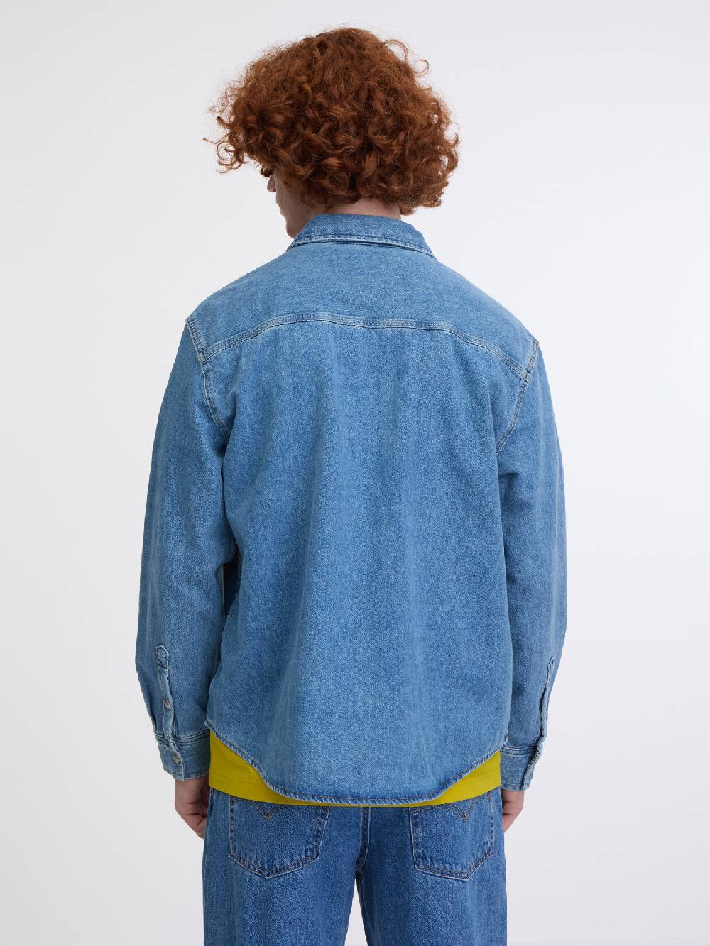 Calvin Klein Jeans Relaxed Denim Hemd Fabrikladen