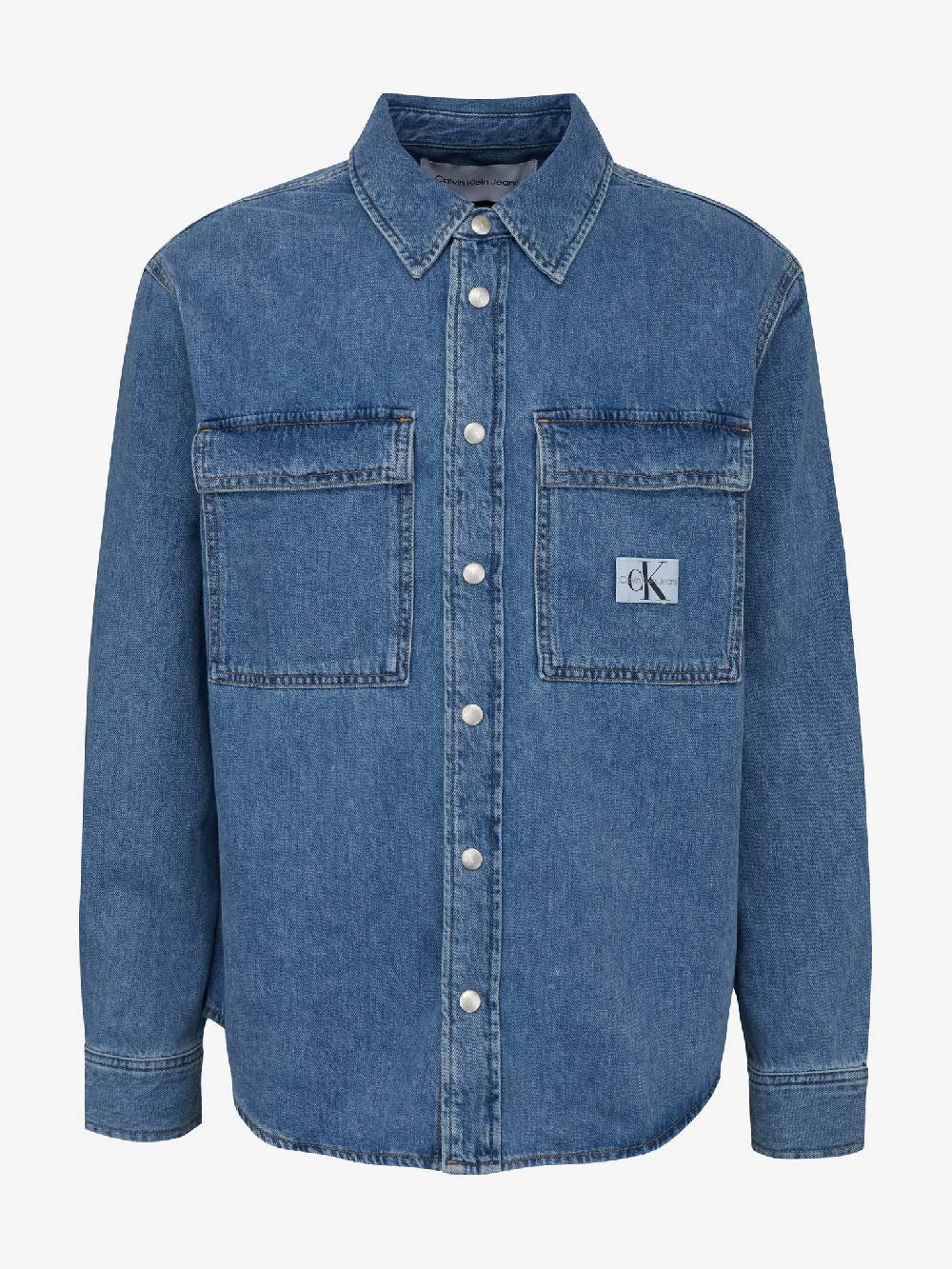 Calvin Klein Jeans Relaxed Denim Hemd Fabrikladen