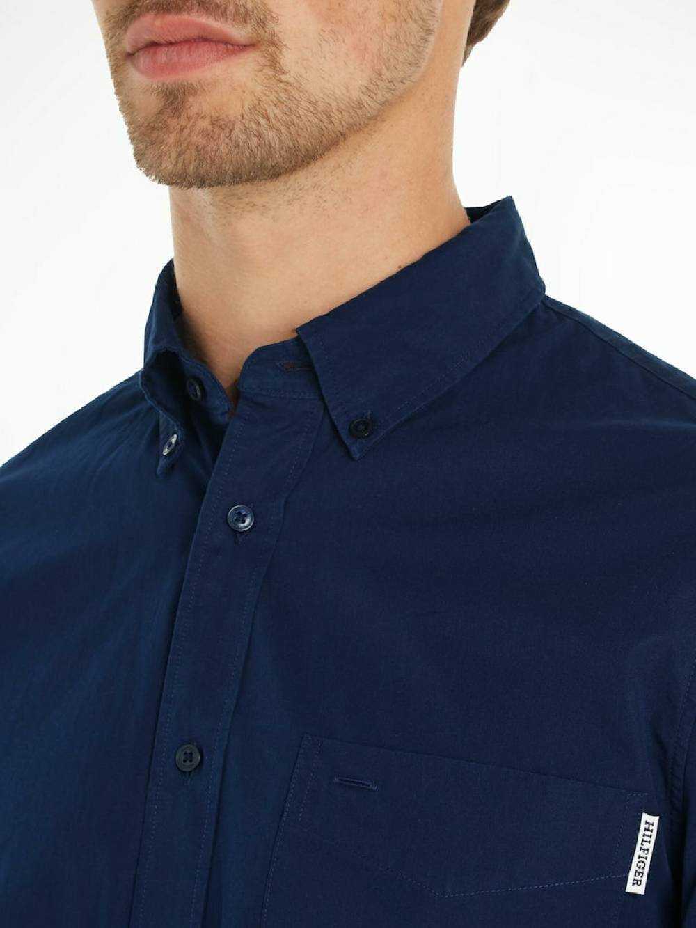 Tommy Hilfiger Papertouch Monotype Hemd Speichern exportieren
