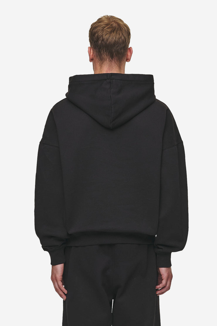 Pegador Logo Boxy Hoodie Washed Black Neuheiten