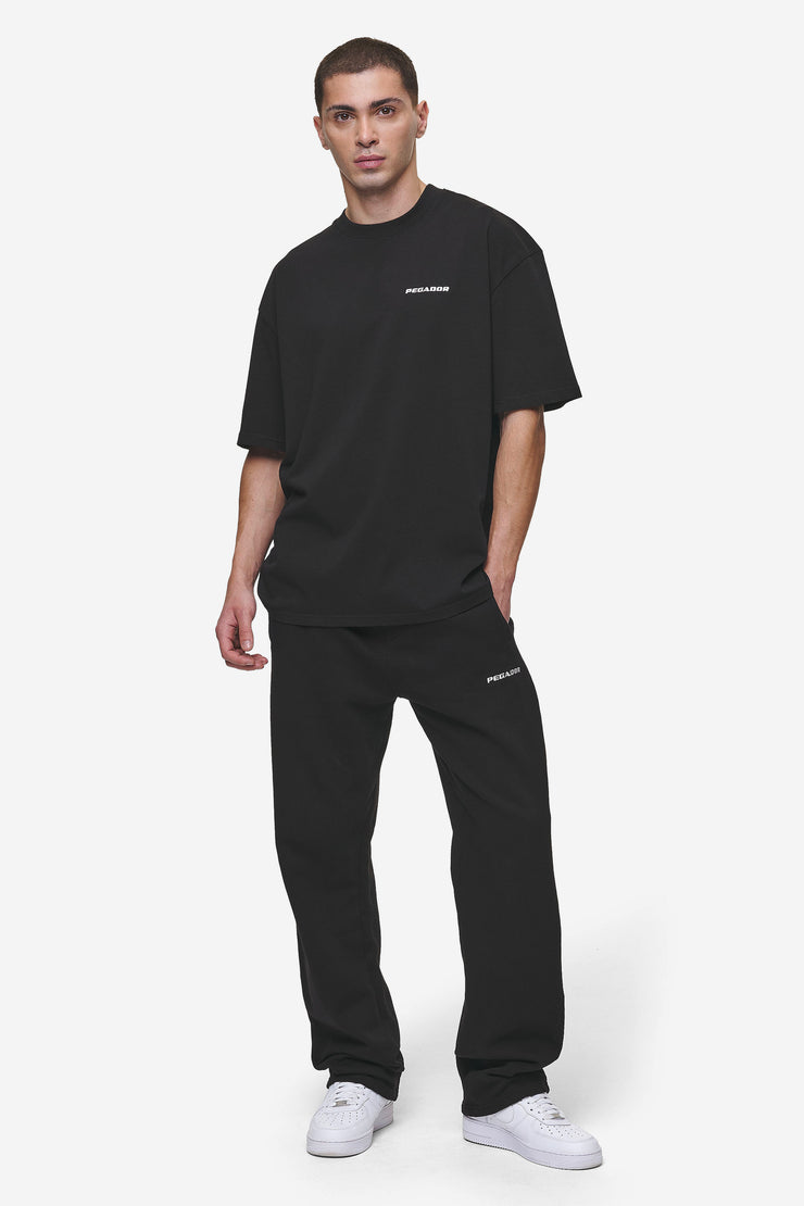 Pegador Logo Oversized Tee Washed Black Saisonale Angebote