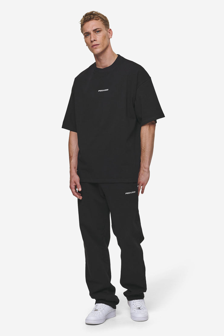 Pegador Logo Boxy Tee Washed Black Räumungsverkauf