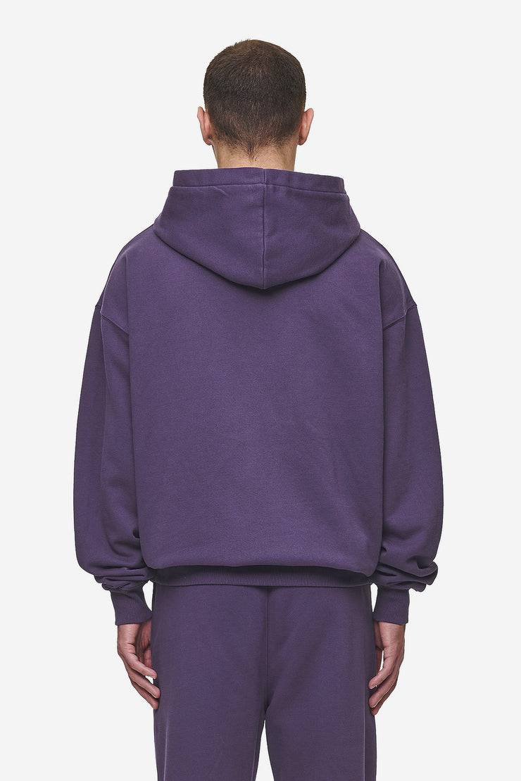 Pegador Logo Oversized Hoodie Washed Deep Purple Tiefpreis