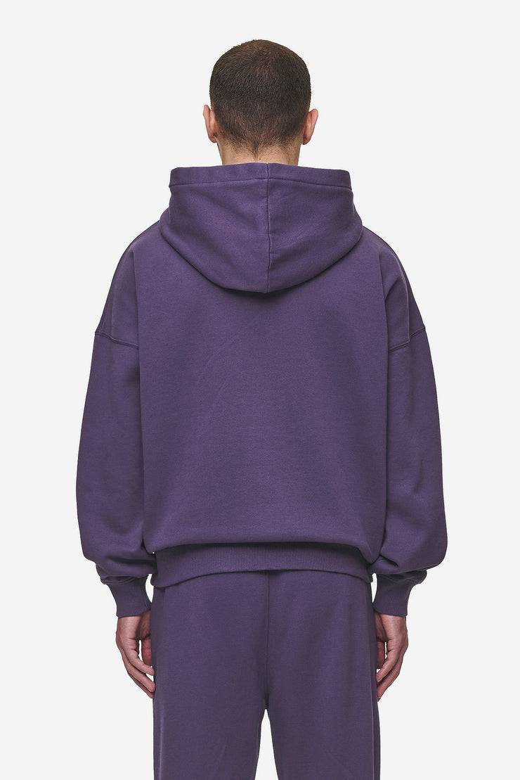 Pegador Logo Boxy Hoodie Washed Deep Purple Super Sparpreis
