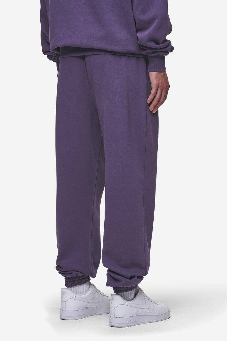 Pegador Logo Heavy Sweat Jogger Washed Deep Purple Kostenlose Rückgabe