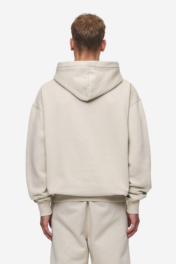 Pegador Logo Oversized Hoodie Washed Light Beige Begrenzte Freigabe