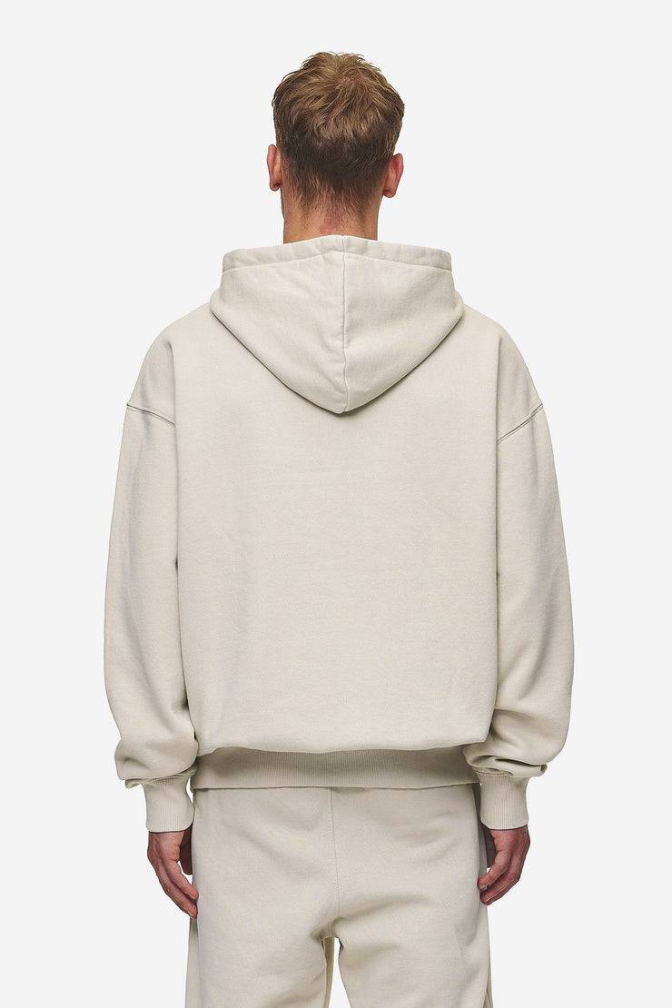 Pegador Logo Oversized Halfzip Hoodie Washed Light Beige JETZT KAUFEN