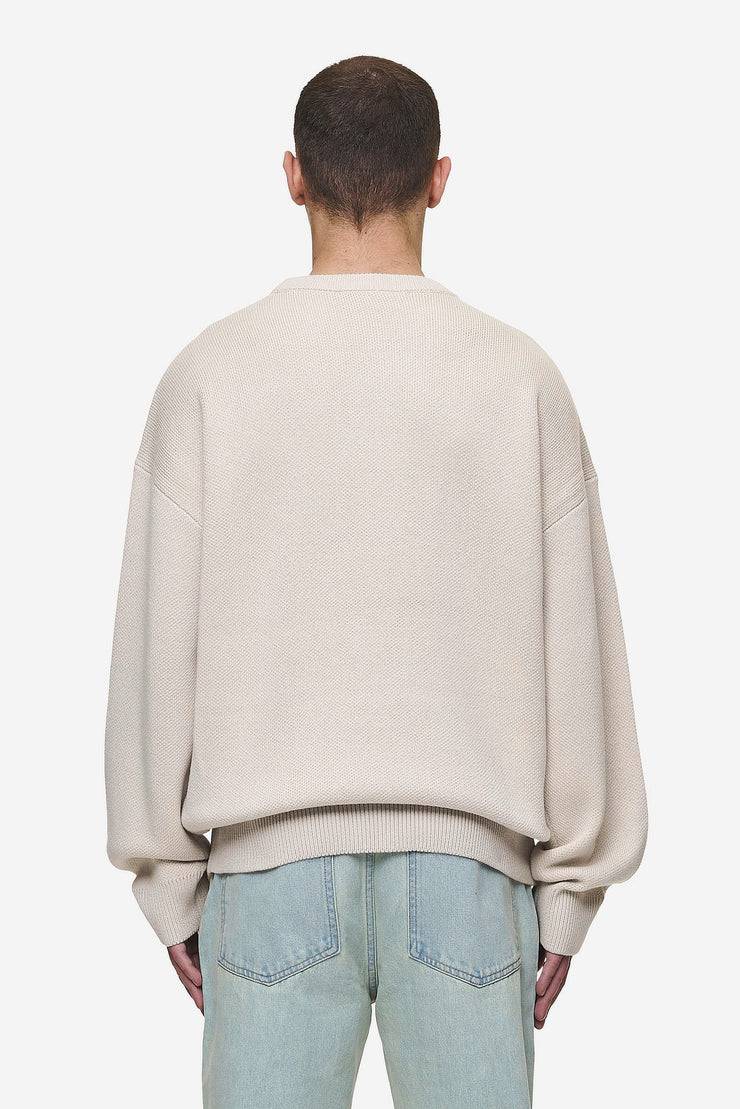Pegador Logo Oversized Knit Sweater Light Beige Letzte 2 Tage