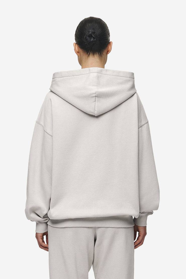 Pegador Clarita Oversized Sweat Jacket Washed Moon Grey Black Gum Fabrikverkauf