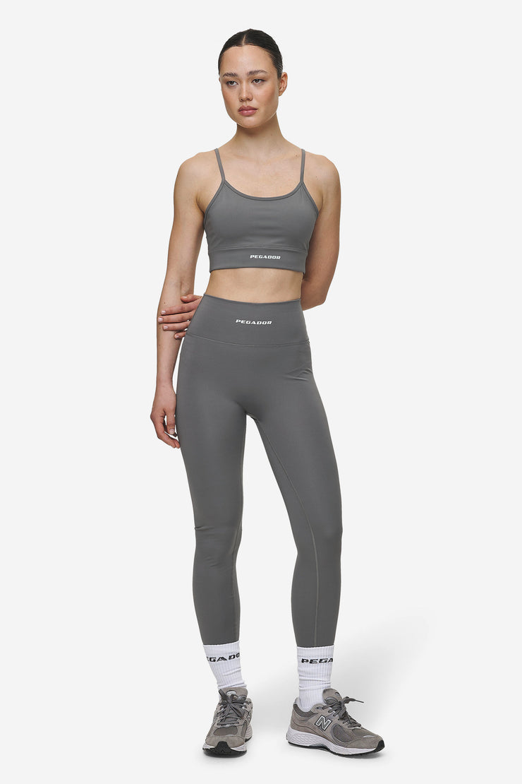 Pegador Taja Sport Bra Deep Grey White Sonderangebot