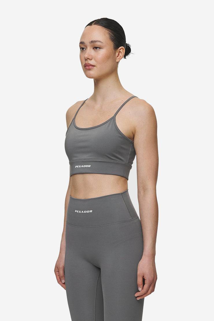 Pegador Taja Sport Bra Deep Grey White Sonderangebot