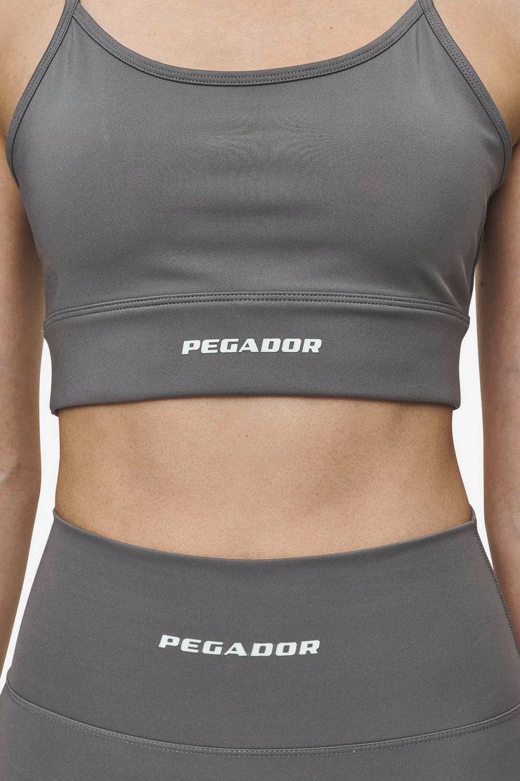 Pegador Taja Sport Bra Deep Grey White Sonderangebot