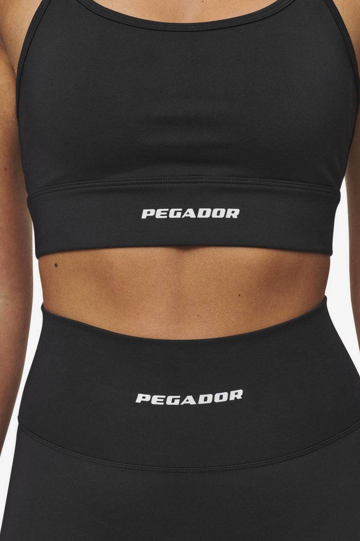 Pegador Taja Sport Bra Black White Saisonschlussverkauf