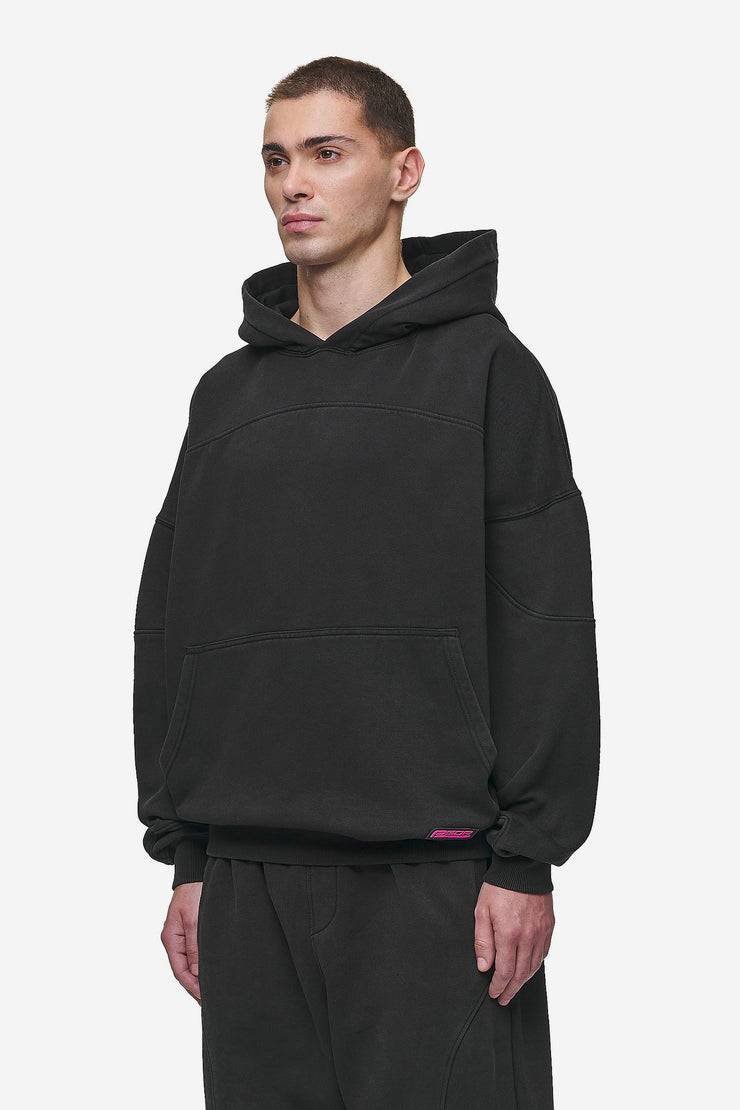 Pegador Conven Boxy Hoodie Vintage Black Letzte 3 Tage