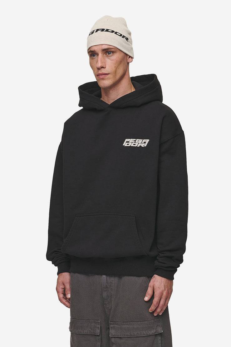 Pegador Doyer Oversized Hoodie Washed Black Bis zu 60% Rabatt