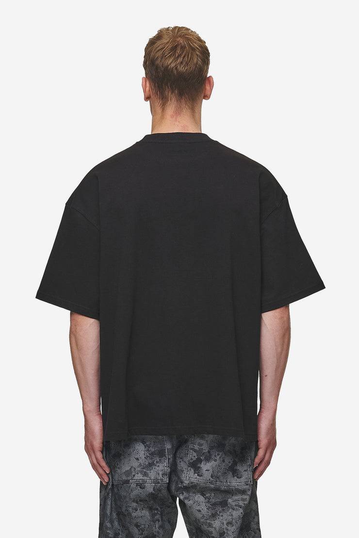 Pegador Baxter Boxy Tee Washed Black Sonderangebot der Fabrik