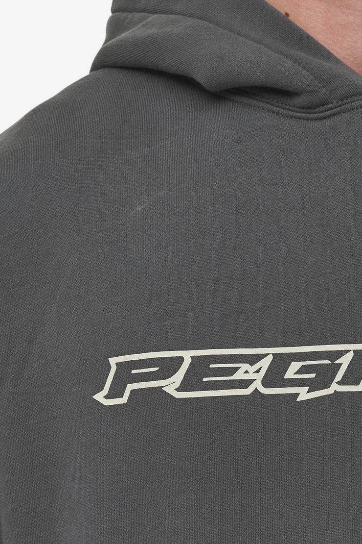 Pegador Alden Oversized Hoodie Washed Anthracite Vierteljährliche Förderung