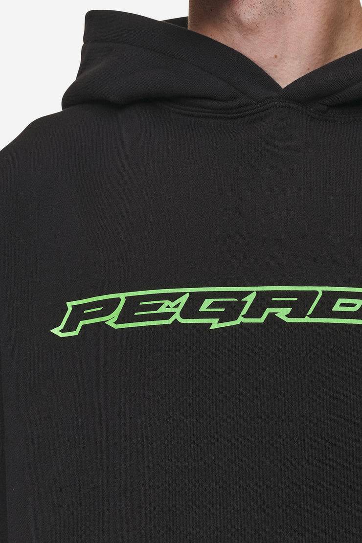 Pegador Alden Oversized Hoodie Washed Black Bis zu 55% Rabatt