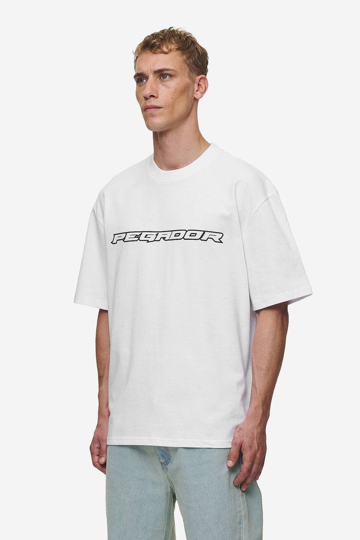 Pegador Alden Oversized Tee White Discount Store für neue Produkte