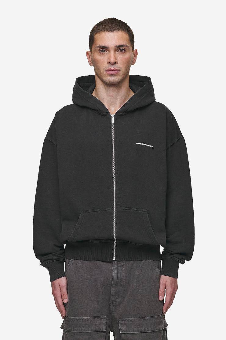 Pegador Dubose Oversized Sweat Jacket Vintage Black Black Friday Preise