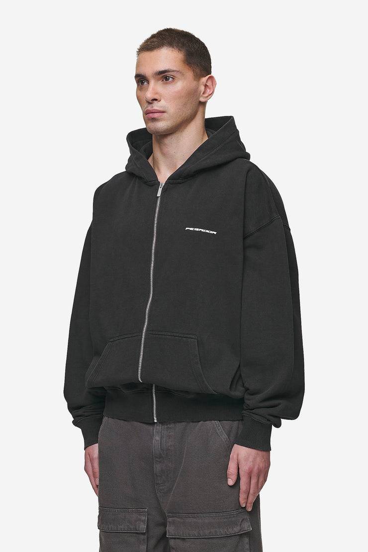 Pegador Dubose Oversized Sweat Jacket Vintage Black Black Friday Preise