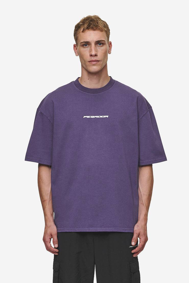 Pegador Dubose Oversized Tee Vintage Deep Purple zollfrei