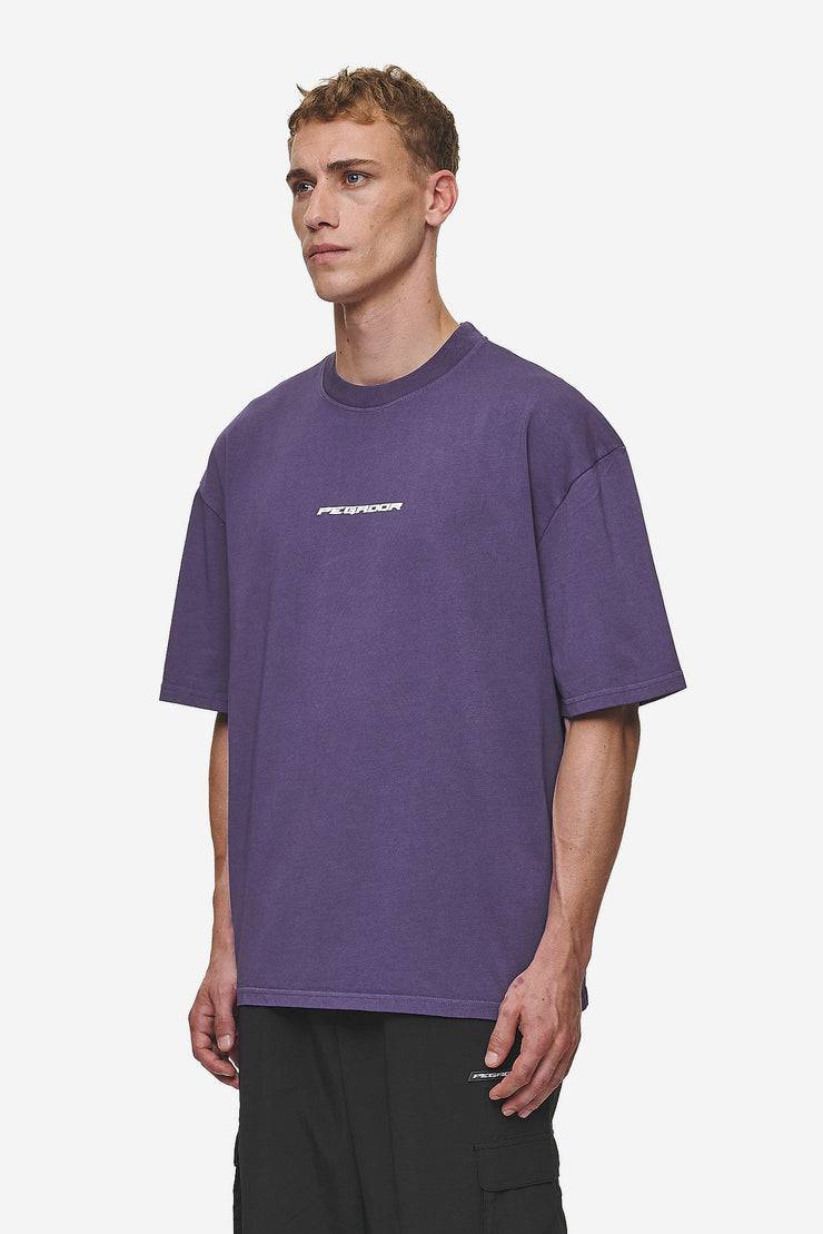 Pegador Dubose Oversized Tee Vintage Deep Purple zollfrei