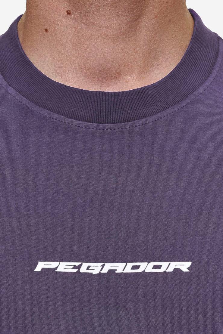 Pegador Dubose Oversized Tee Vintage Deep Purple zollfrei