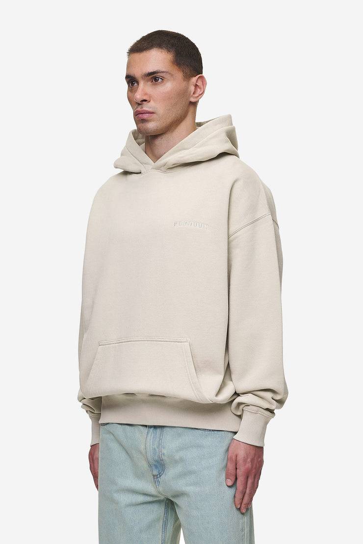Pegador Buford Oversized Hoodie Washed Light Beige 50% Rabatt für begrenzte Zeit