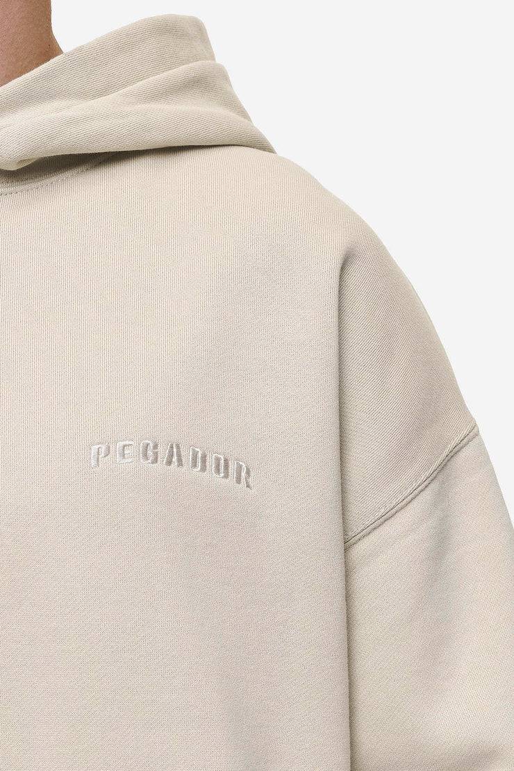 Pegador Buford Oversized Hoodie Washed Light Beige 50% Rabatt für begrenzte Zeit