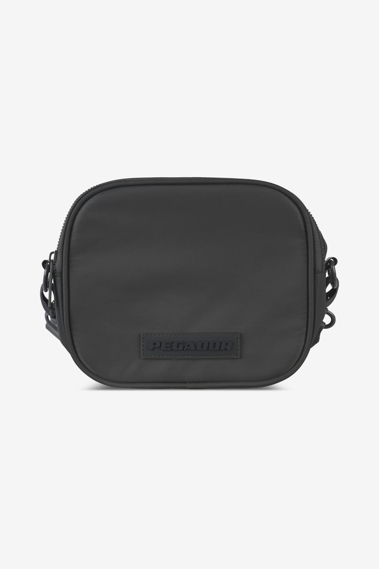Pegador Rubber Logo Patch Nylon Shoulder Strap Bag Anthracite Rabatte dieses Monats