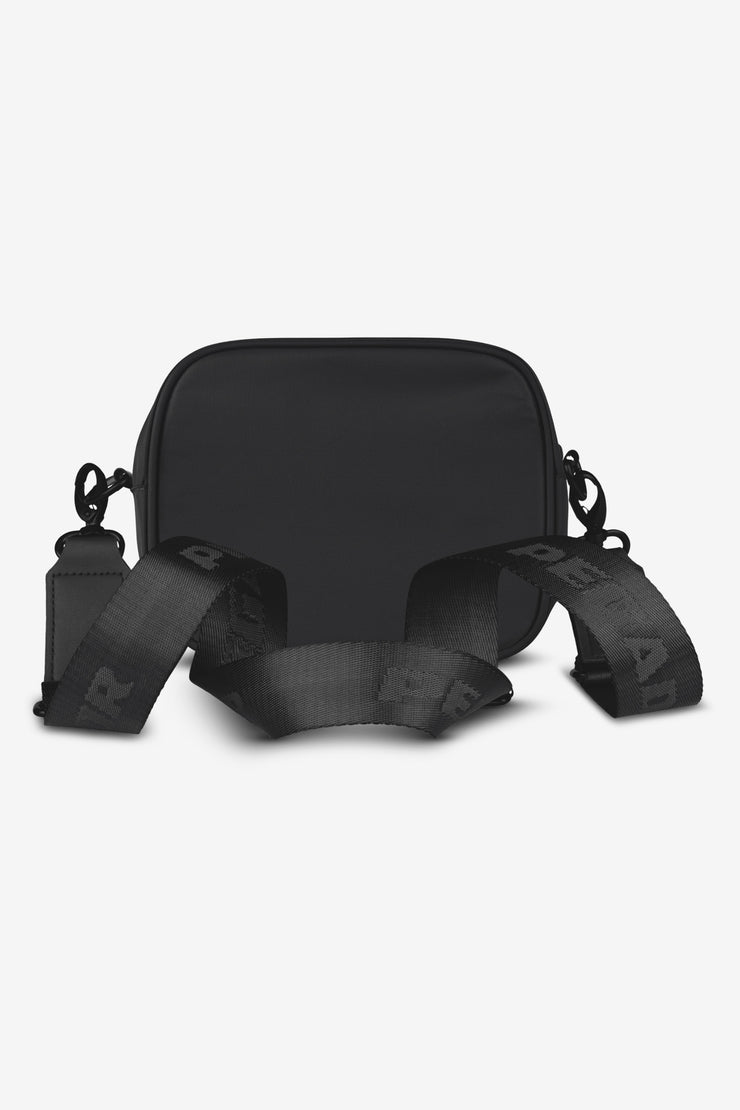 Pegador Rubber Logo Patch Nylon Shoulder Strap Bag Black 2025