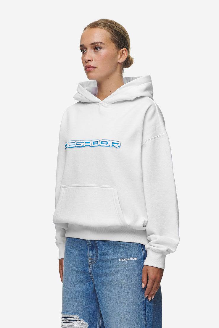 Pegador Mila Oversized Hoodie White Meist gekauft