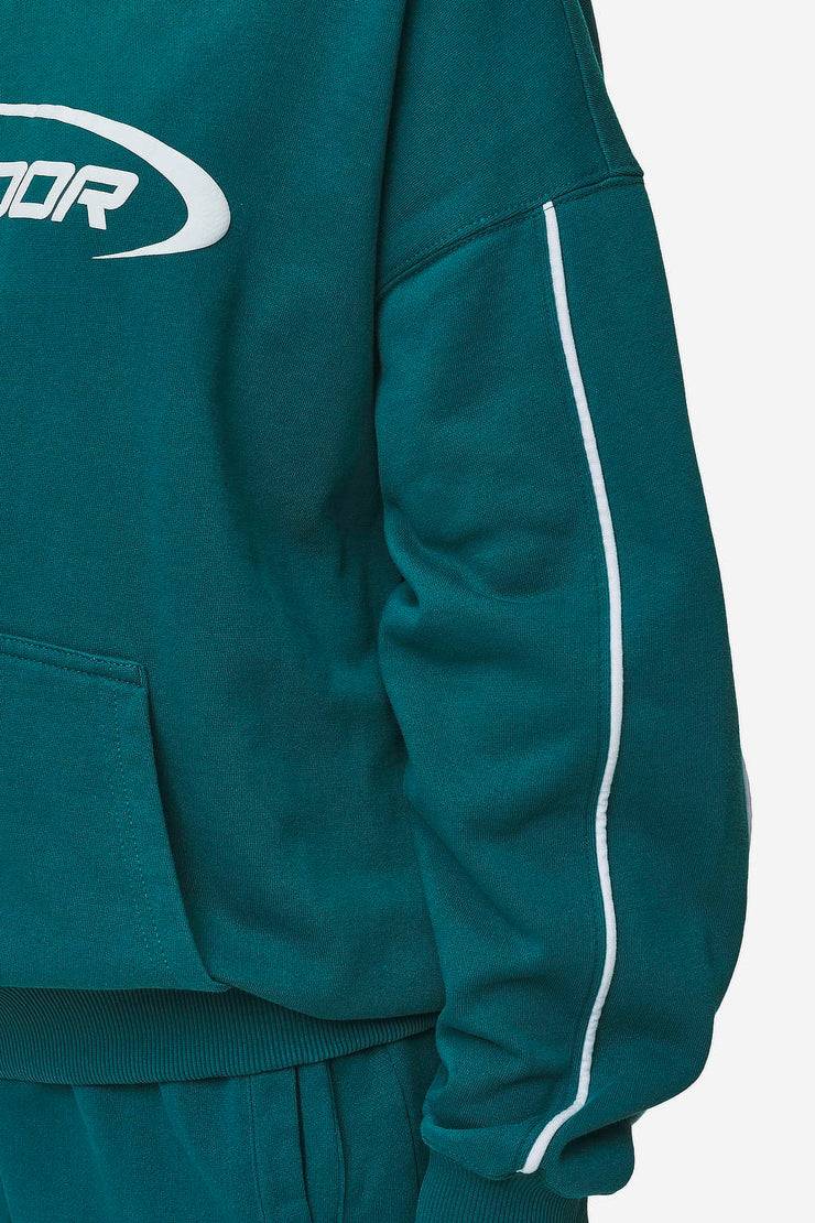 Pegador Naomi Oversized Hoodie Washed Urban Turquoise Rabatt
