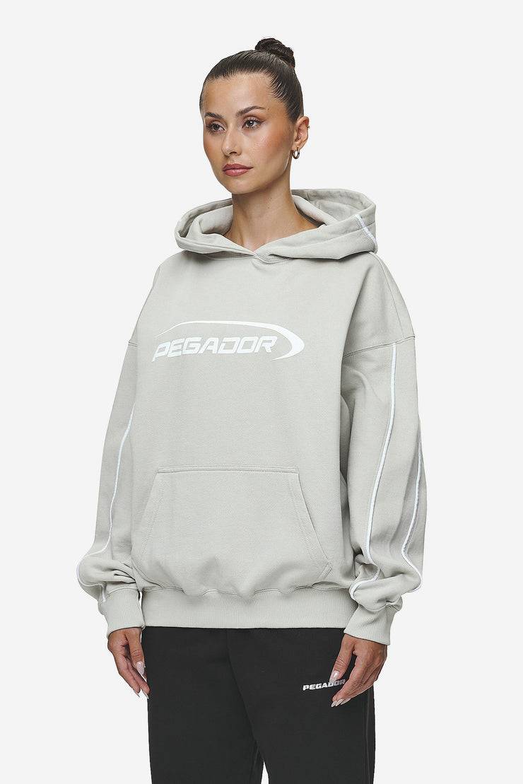 Pegador Naomi Oversized Hoodie Washed Moon Grey Günstig kaufen