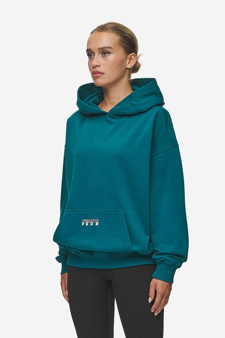 Pegador Nisa Oversized Hoodie Washed Urban Turquoise Online Shopping