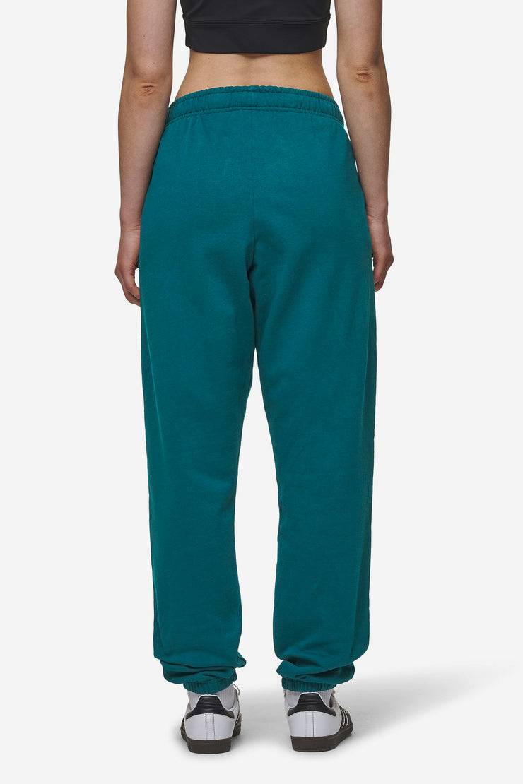 Pegador Villa High Waisted Sweat Pants Washed Urban Turquoise Black Gum Saisonschlussverkauf