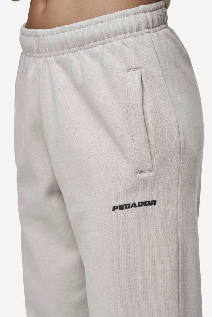 Pegador Villa High Waisted Sweat Pants Washed Moon Grey Black Gum Black Friday