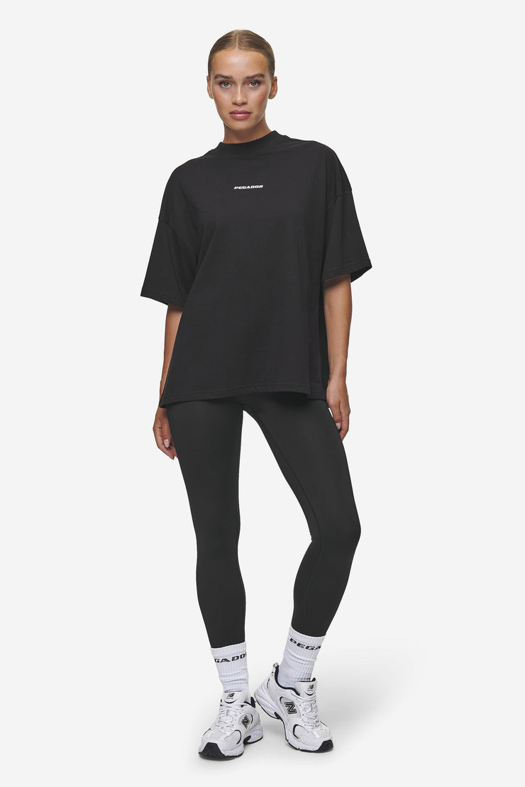 Pegador Bracy Heavy Oversized Tee Black White Gum Cyber Monday