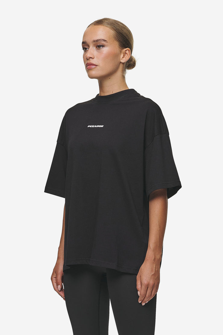 Pegador Bracy Heavy Oversized Tee Black White Gum Cyber Monday