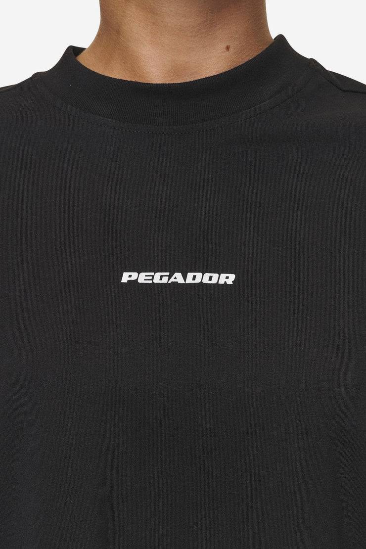 Pegador Bracy Heavy Oversized Tee Black White Gum Cyber Monday