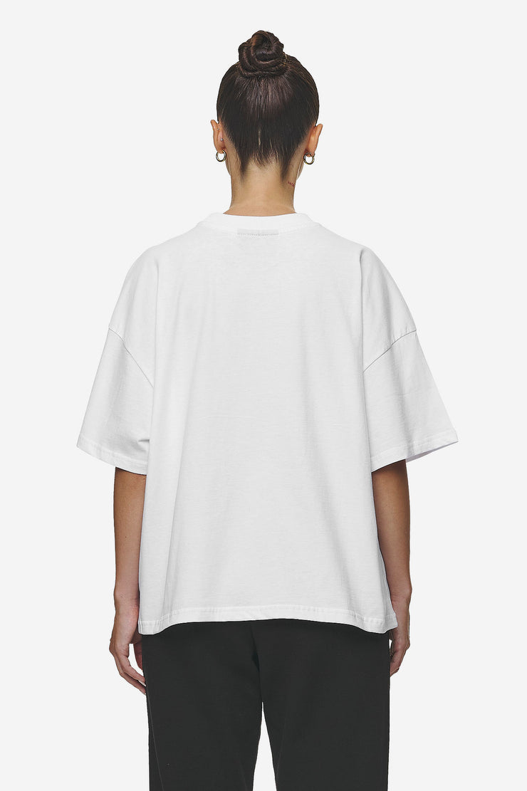 Pegador Bracy Heavy Oversized Tee White Black Gum Osterangebot