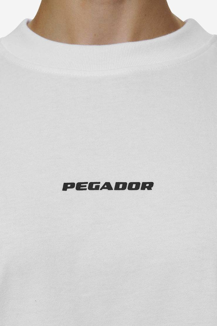 Pegador Bracy Heavy Oversized Tee White Black Gum Osterangebot