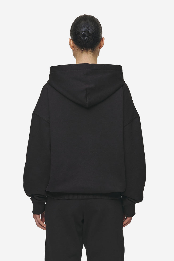Pegador Clarita Logo Oversized Hoodie Black White Gum Muttertagsangebot