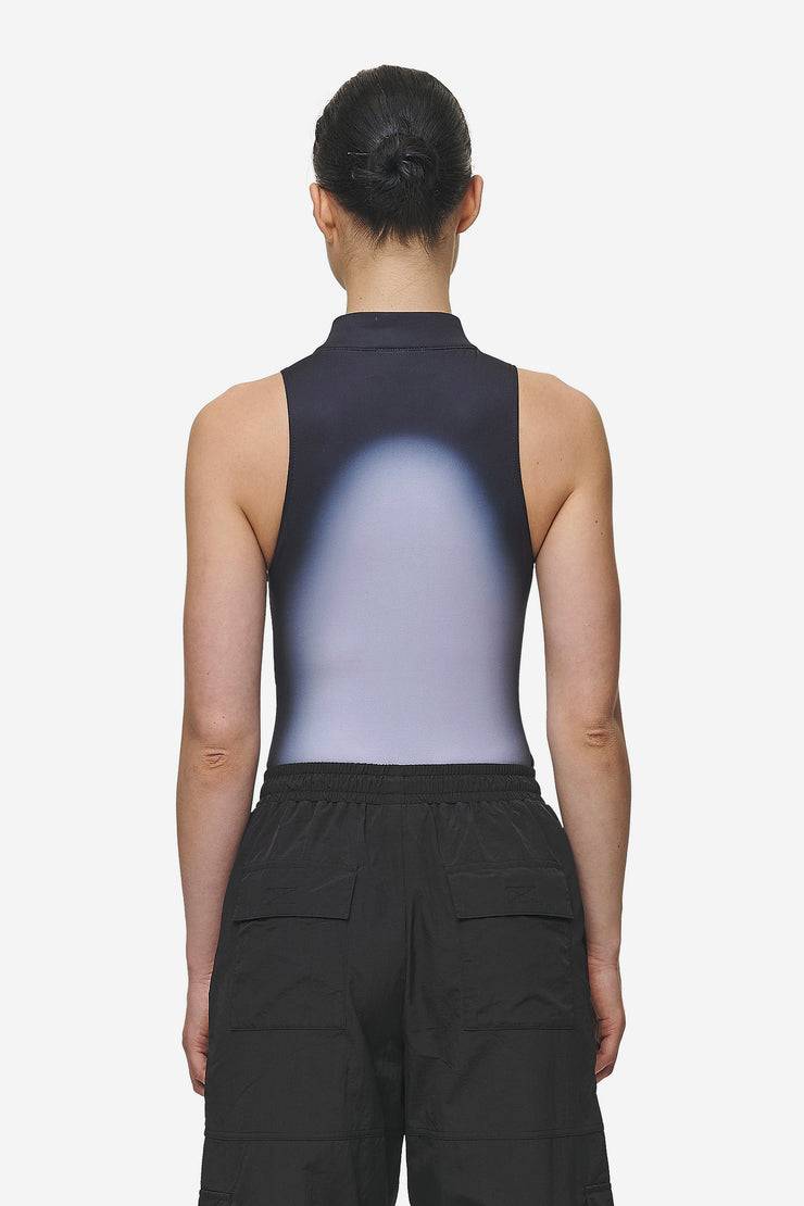 Pegador Ashira Sprayed Zip Bodysuit Black White Sonderangebote
