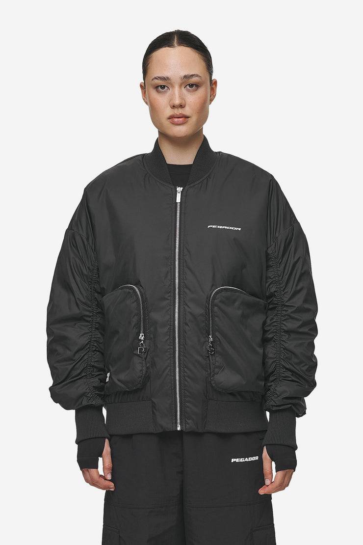 Pegador Shila Oversized Bomberjacket Black JETZT KAUFEN