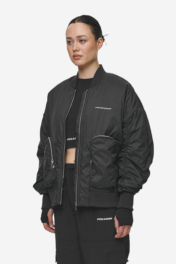 Pegador Shila Oversized Bomberjacket Black JETZT KAUFEN