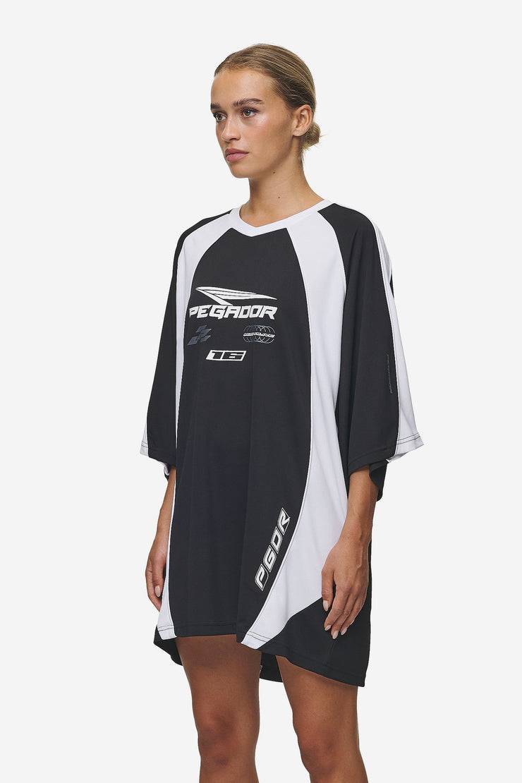 Pegador Moni Tricot Dress Black White Zeitbegrenzte Promotion