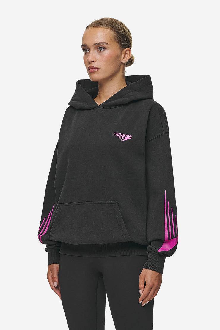 Pegador Mei Oversized Hoodie Vintage Black Nur für heute